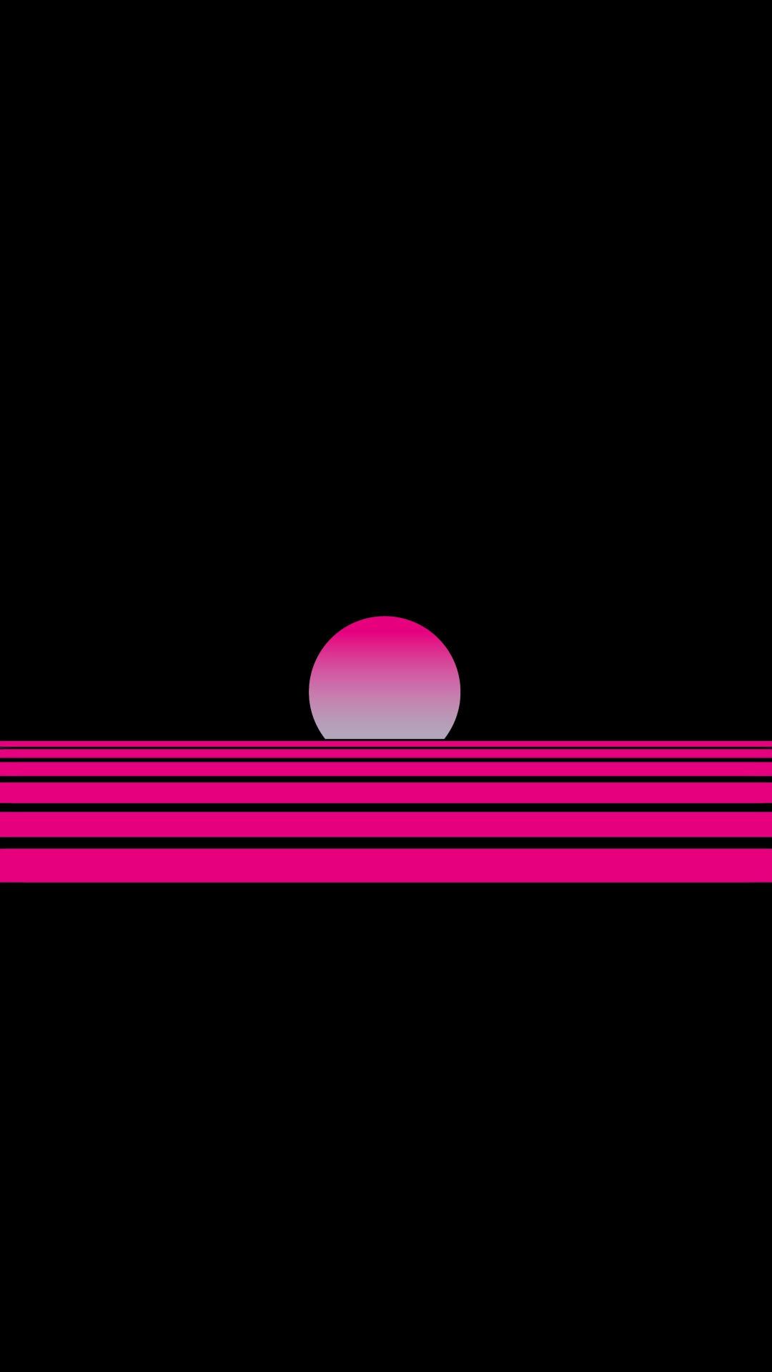 Synthwave Sunset Horizon - Related 4K Wallpapers wallpaper