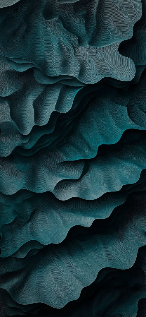Textured Teal Waves - Related StockWalls wallpaper