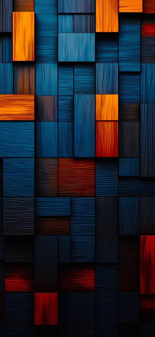 Textured Wood Block Pattern - Related 4K Wallpapers wallpaper