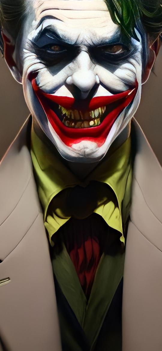 The Joker's Sinister Smile - Related Dark Wallpapers wallpaper
