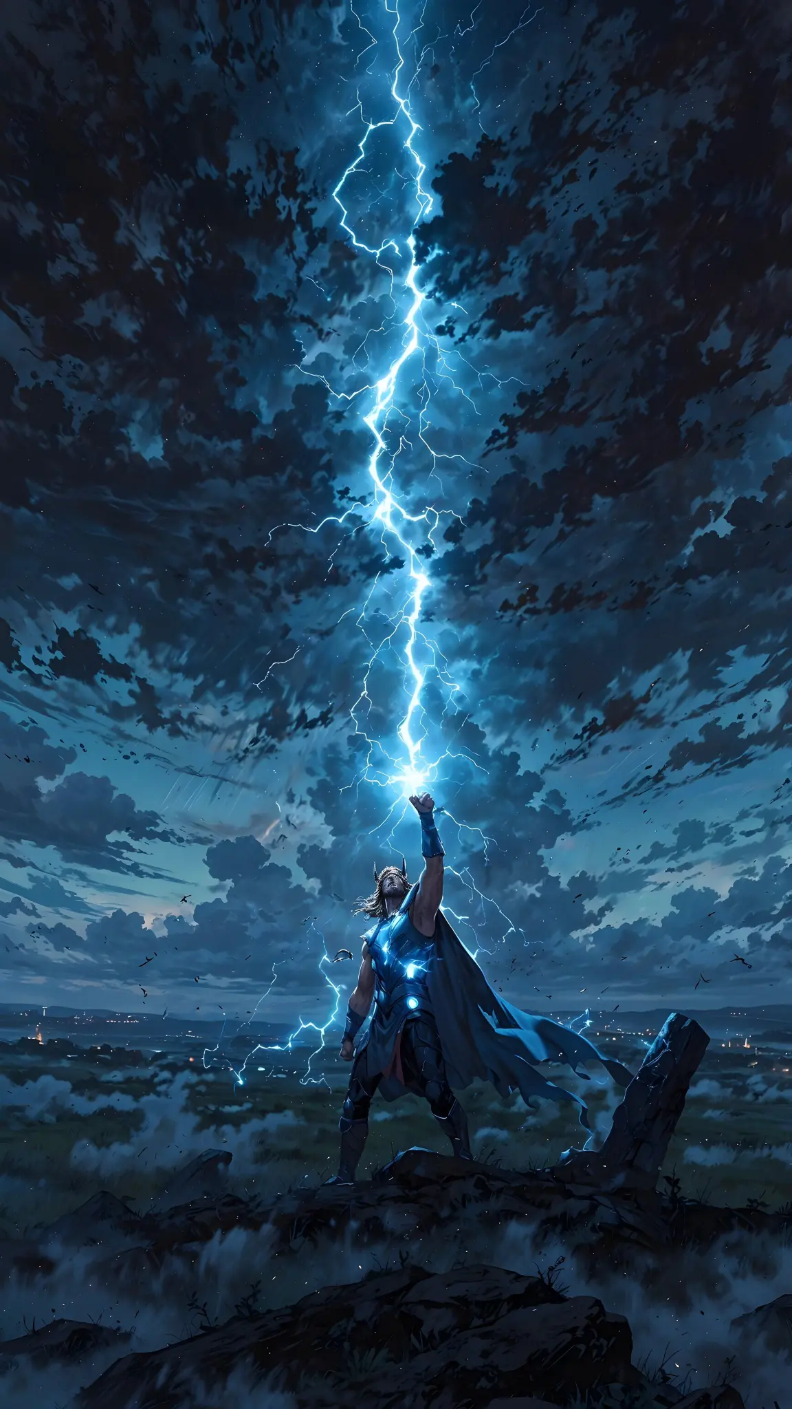 Thor's Lightning Storm - marvel Wallpaper