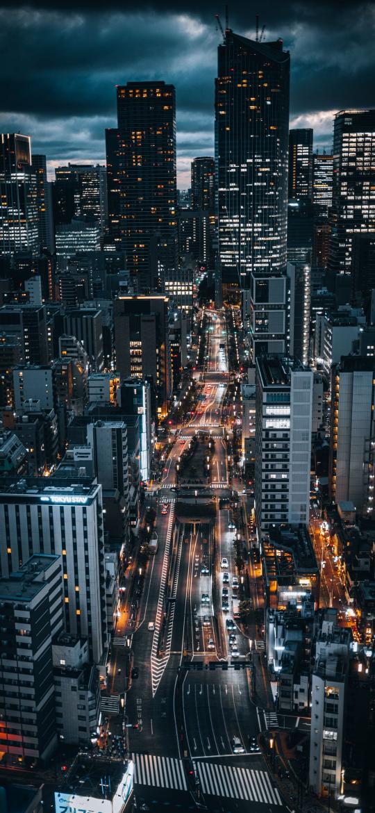 Tokyo Nightscape Aerial View - Related Dope Wallpapers wallpaper