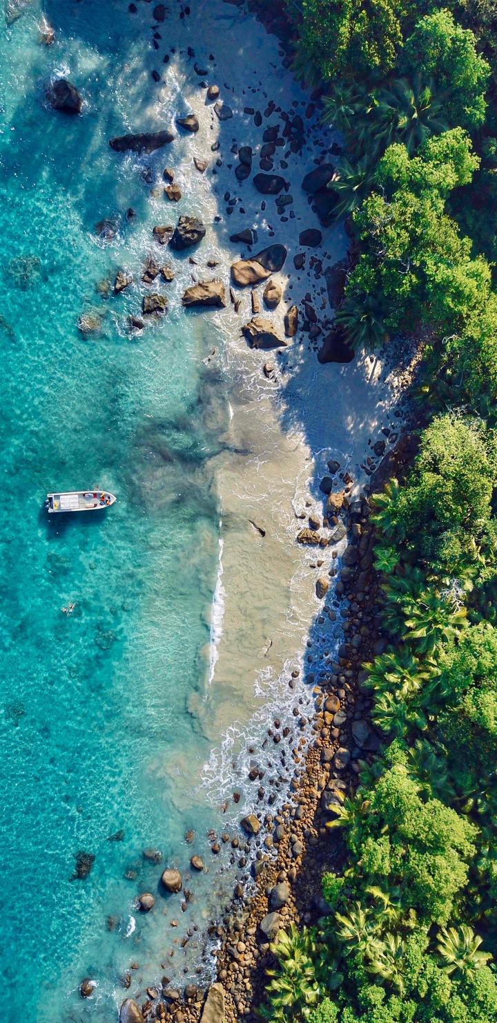 Tropical Beach Paradise View