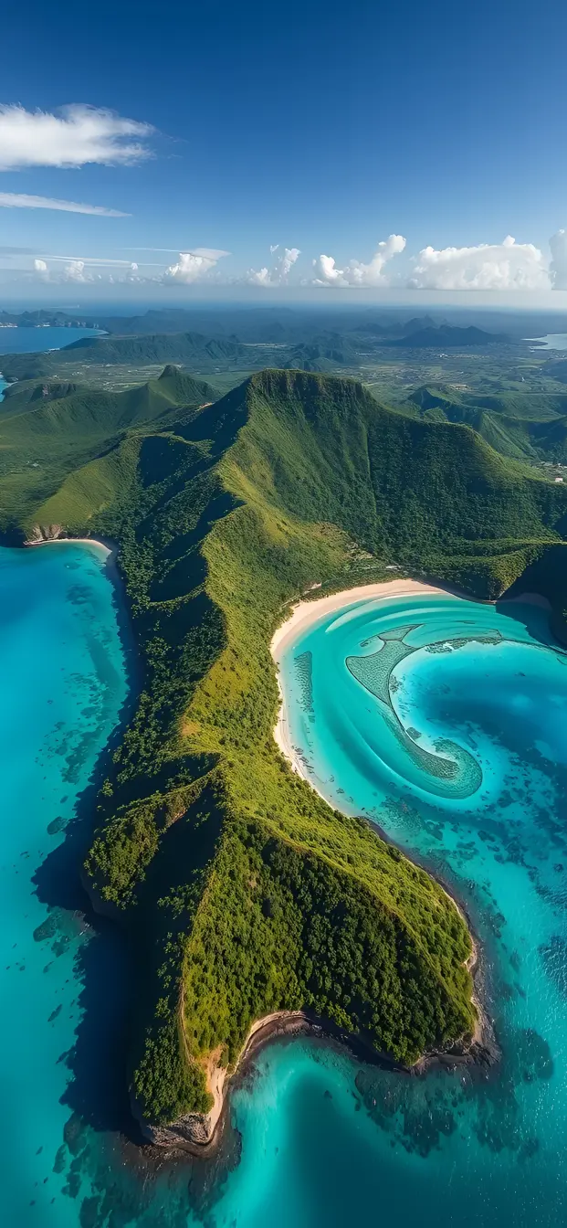 Tropical Island Aerial View - Related 4K Wallpapers wallpaper
