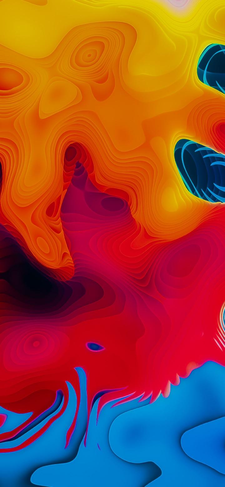 Vibrant Topographic Abstraction - Related Ghetto Wallpapers wallpaper