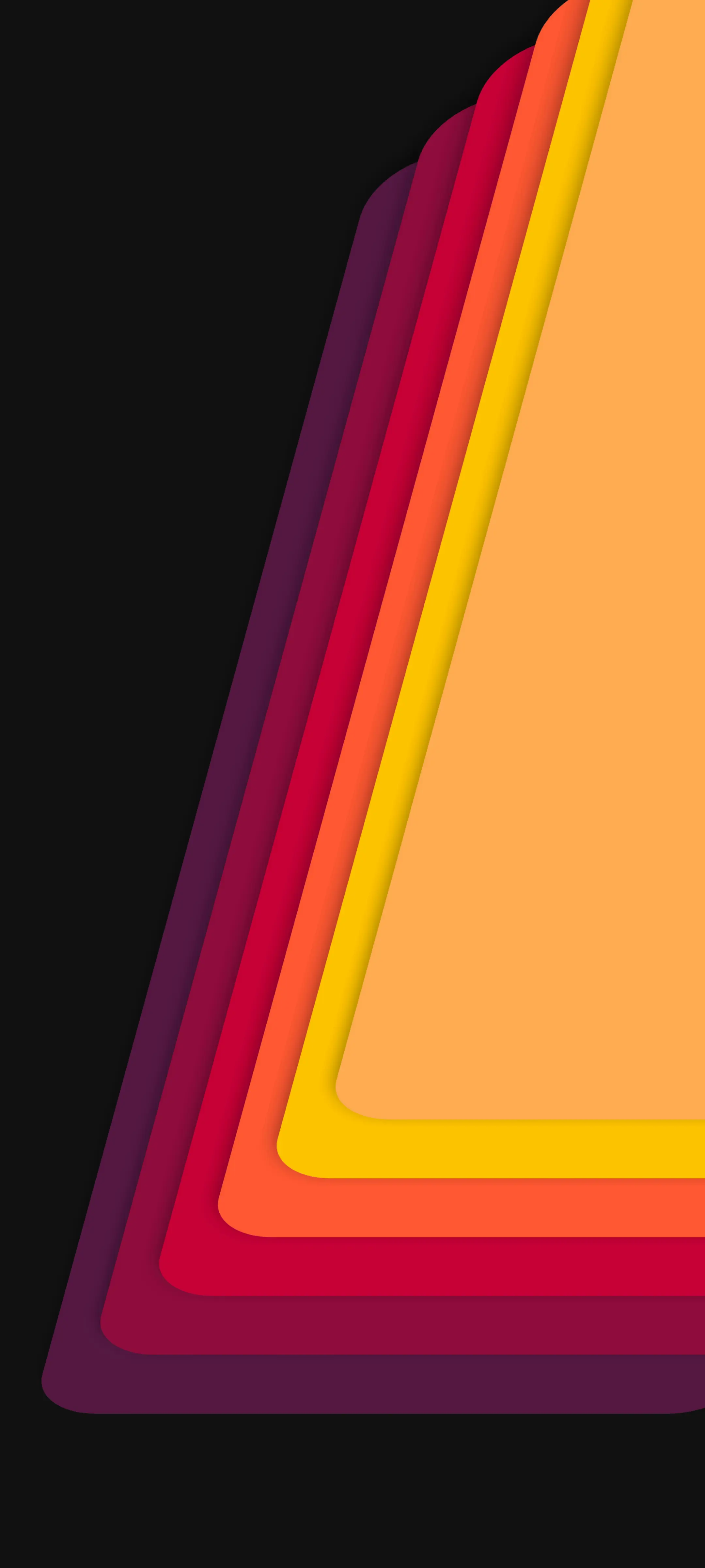 Warm Layered Abstract