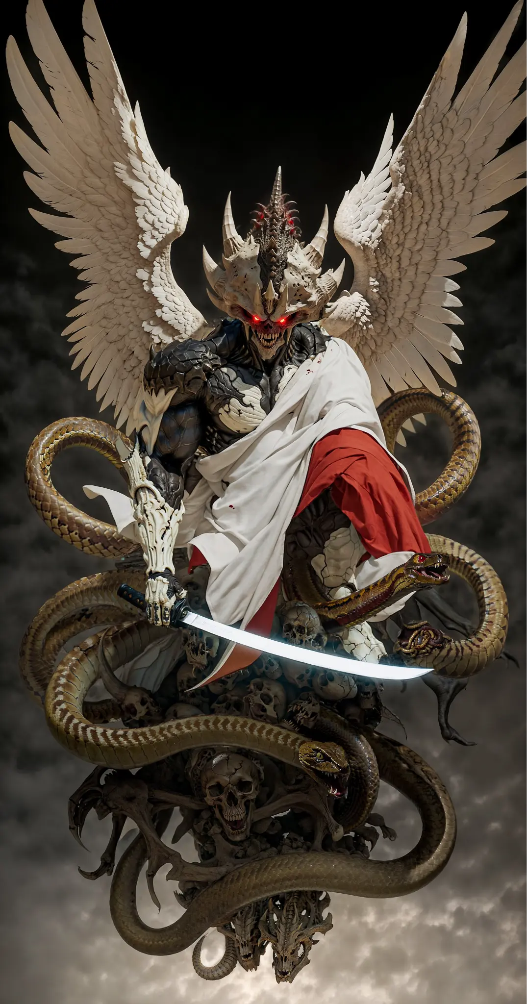 Winged Demon Samurai - Related Dope Wallpapers wallpaper