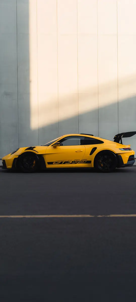 Yellow Porsche GT3 RS - Related Ghetto Wallpapers wallpaper