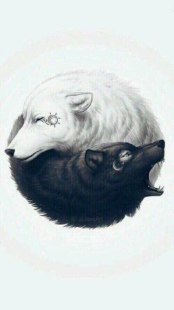 Yin Yang Wolves