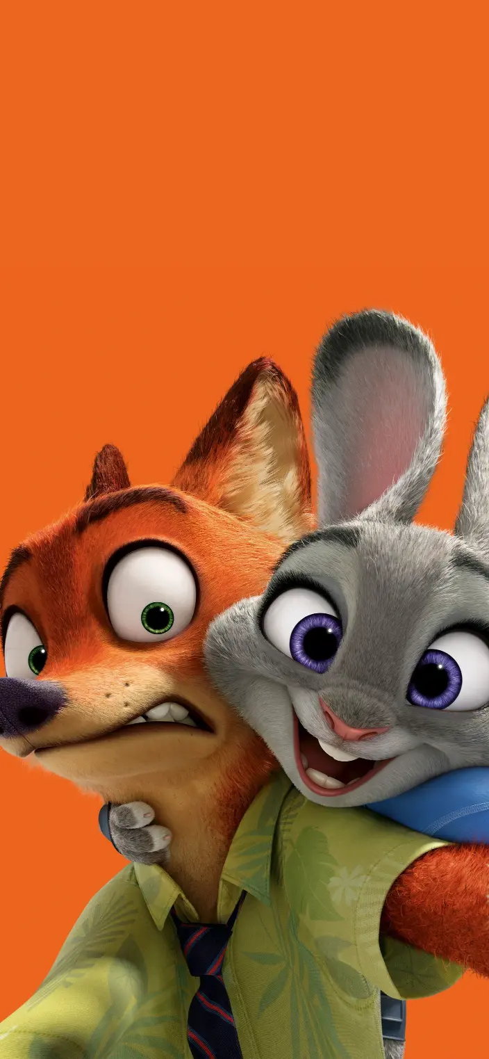 Zootopia's Fox and Rabbit