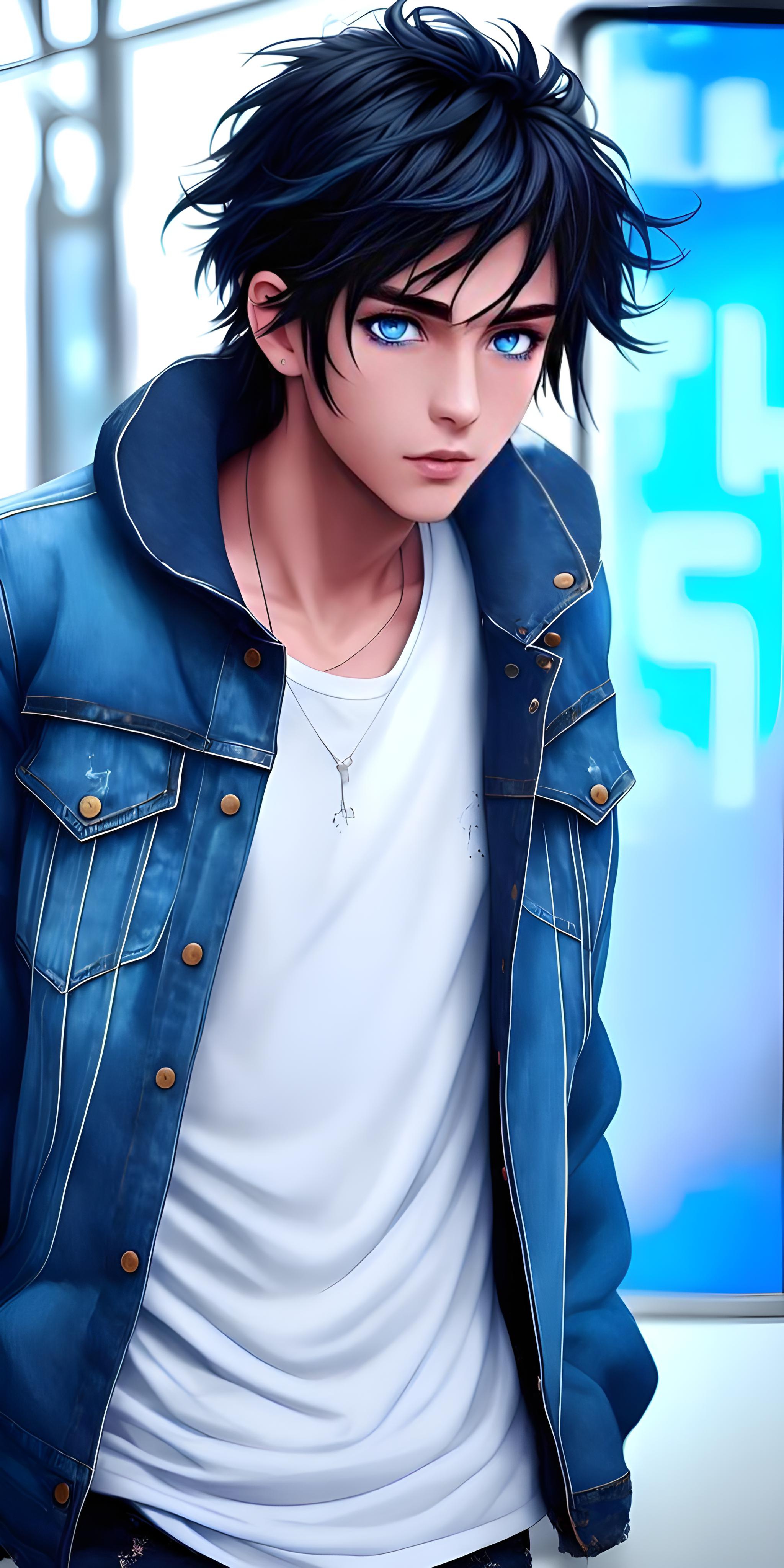 Cool Anime Boy Portrait - anime boy wallpaper for Ghetto Wallpapers