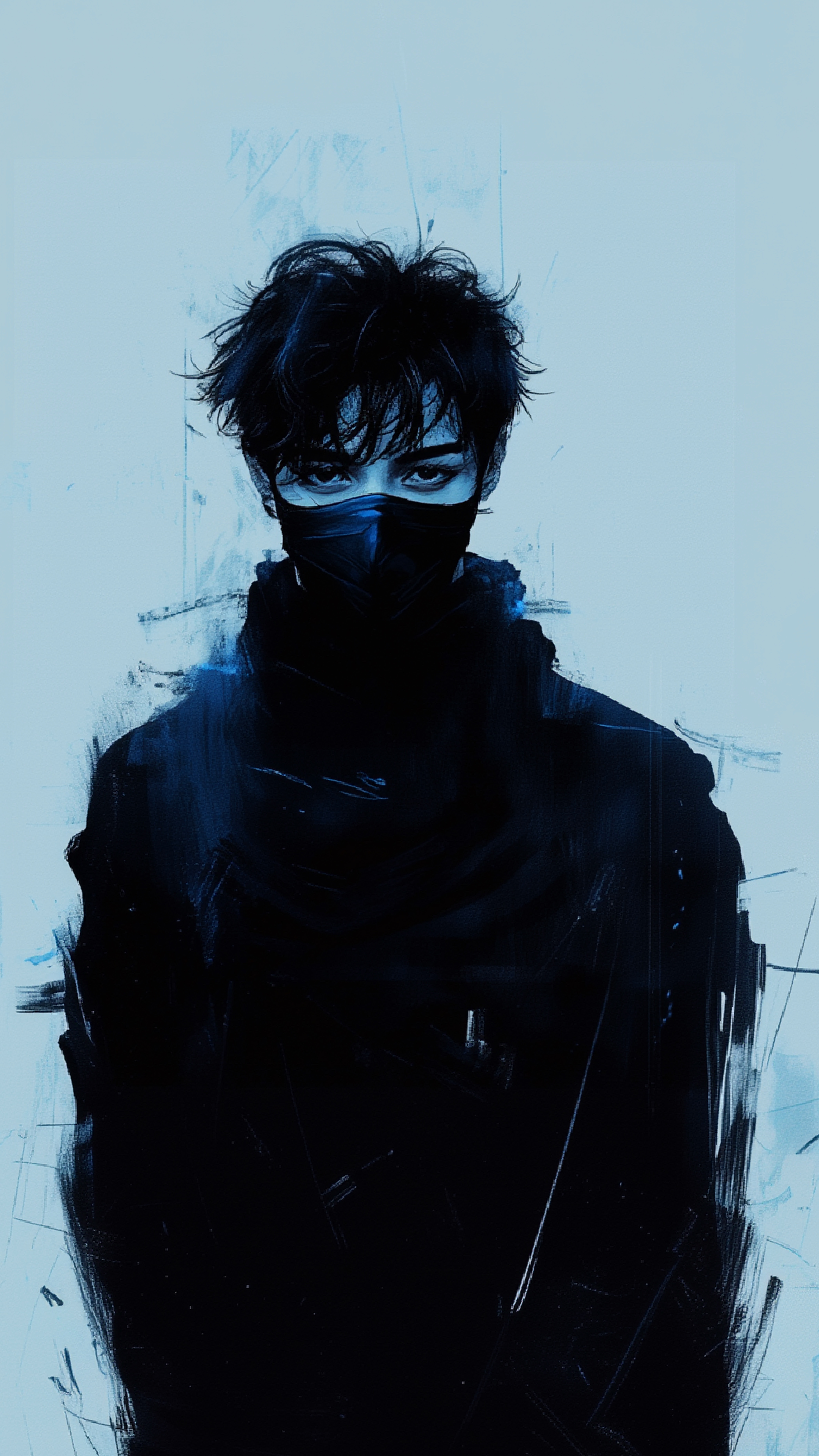 Mysterious Masked Boy - anime boy wallpaper for Ghetto Wallpapers