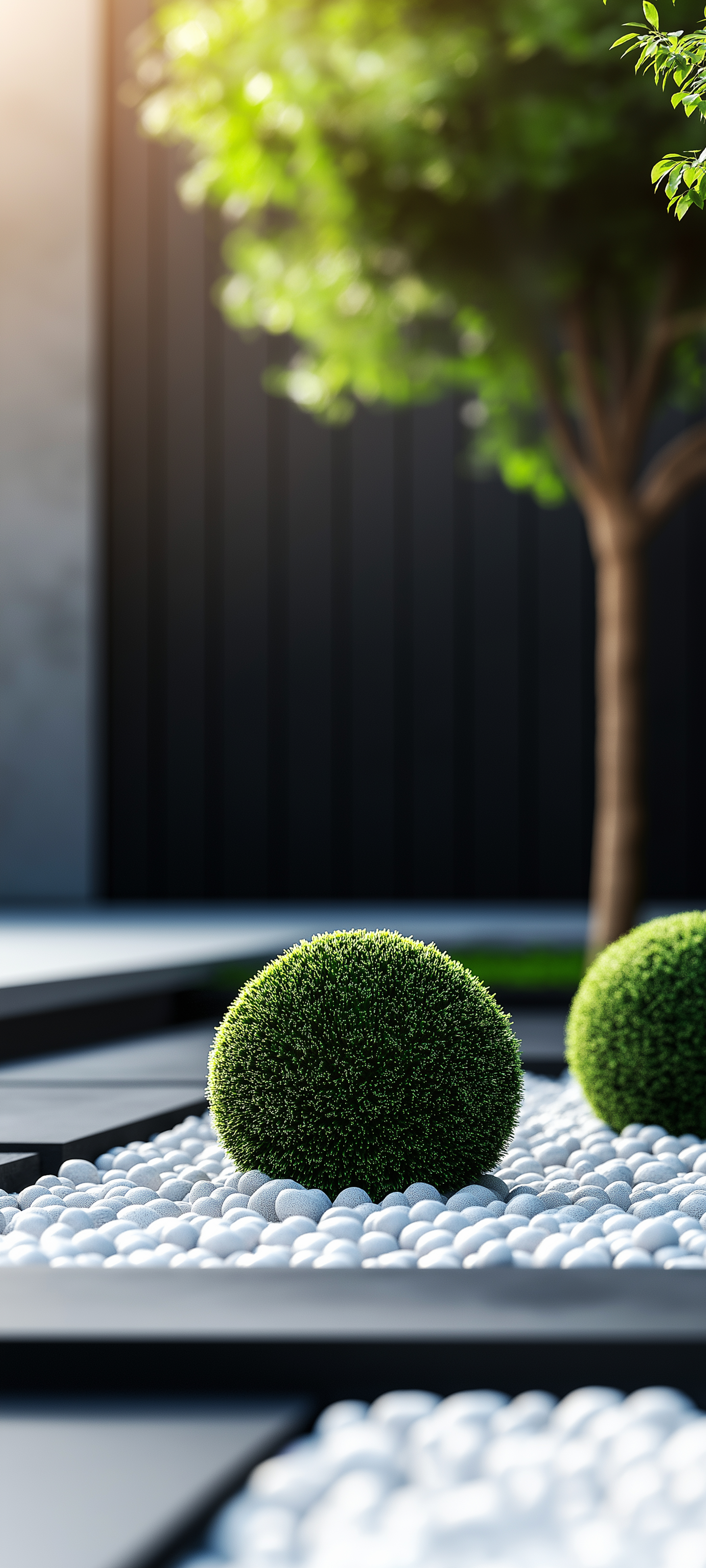Zen Garden Pebble Path - nature wallpaper for Ghetto Wallpapers