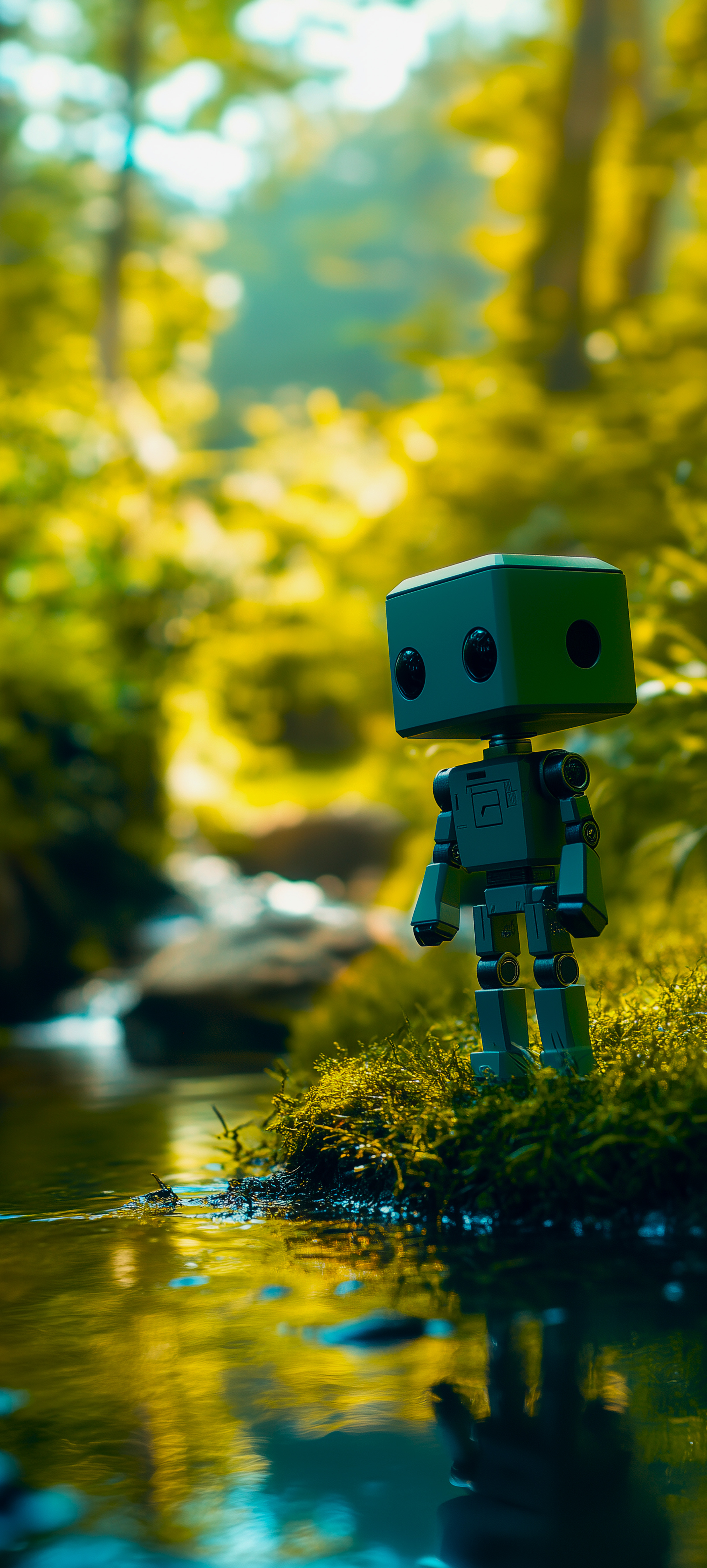 Little Robot by Stream - robot wallpaper for Ghetto Wallpapers