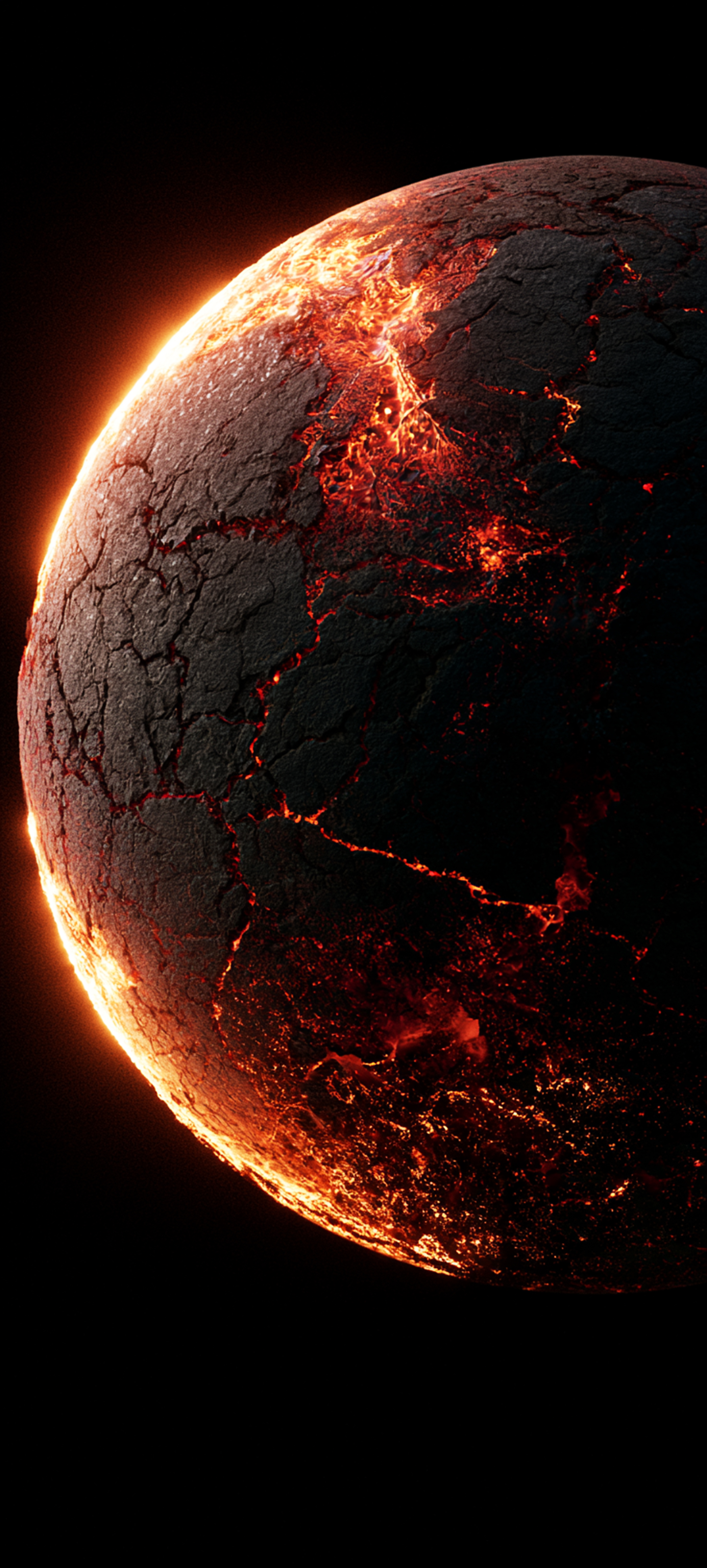 Molten Lava Planet Wallpaper - planet wallpaper for Ghetto Wallpapers