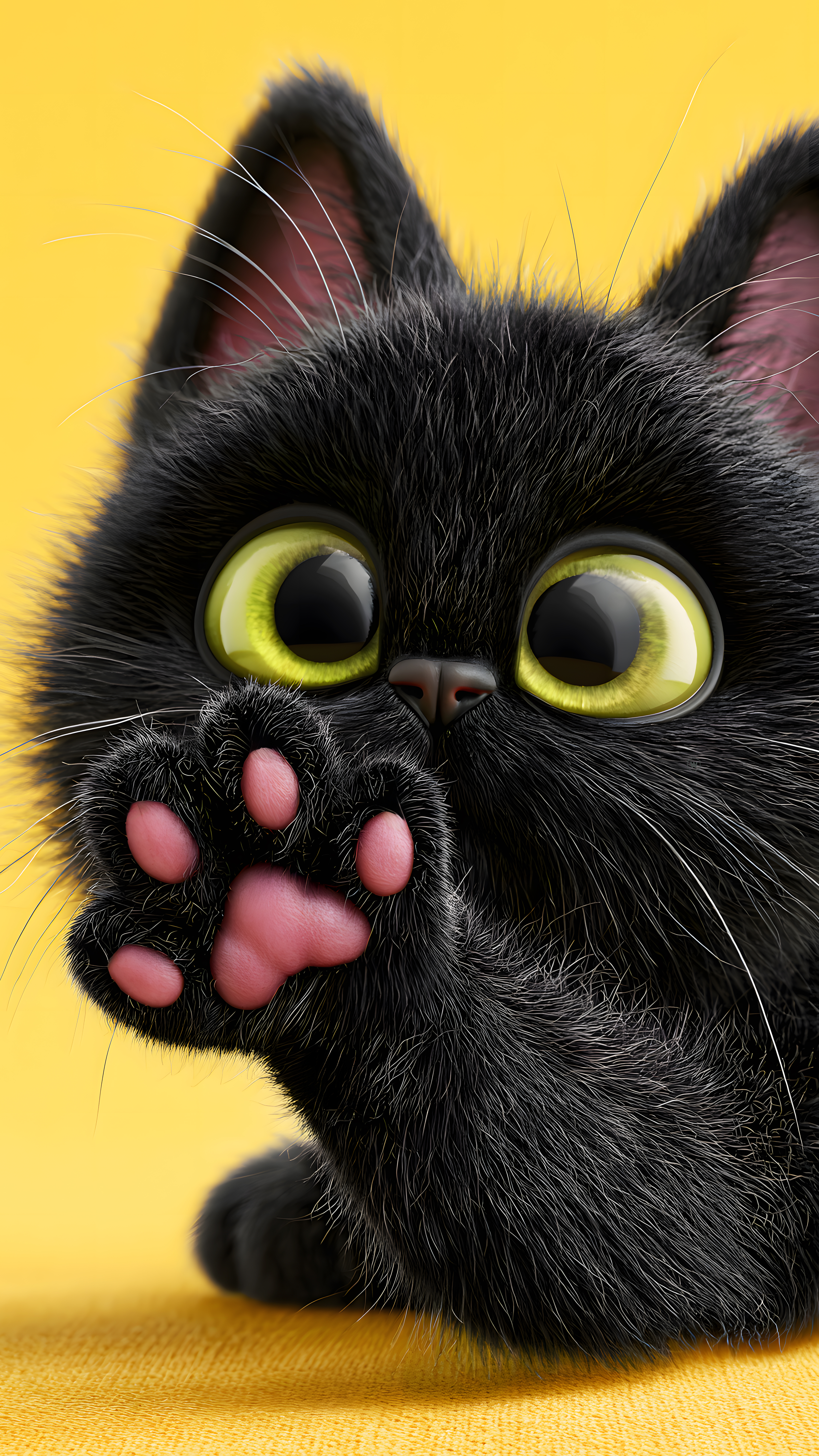 Cute Black Cat Wallpaper - cat wallpaper for Ghetto Wallpapers