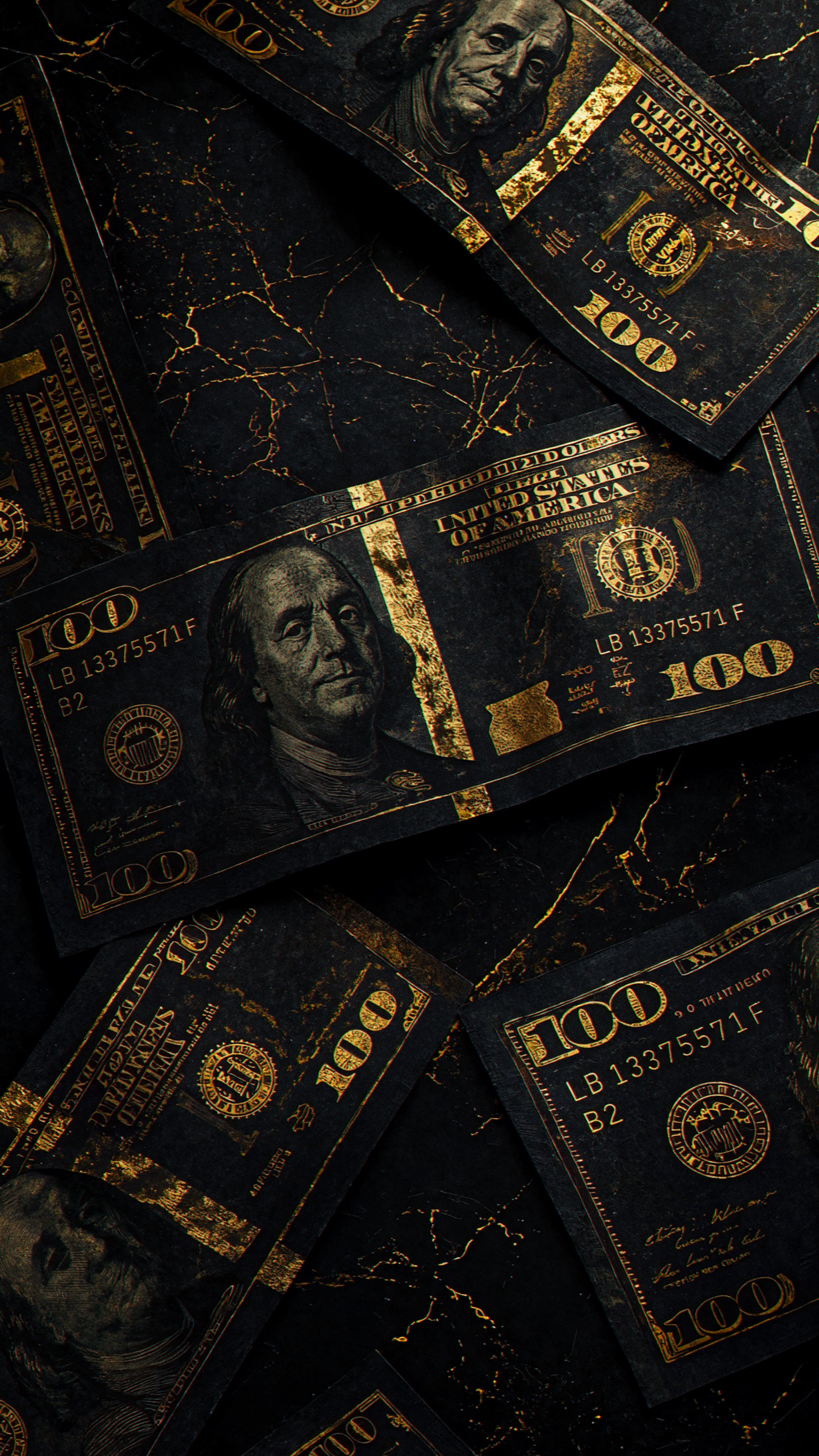 Golden Black Money Wallpaper - dope wallpaper for Ghetto Wallpapers