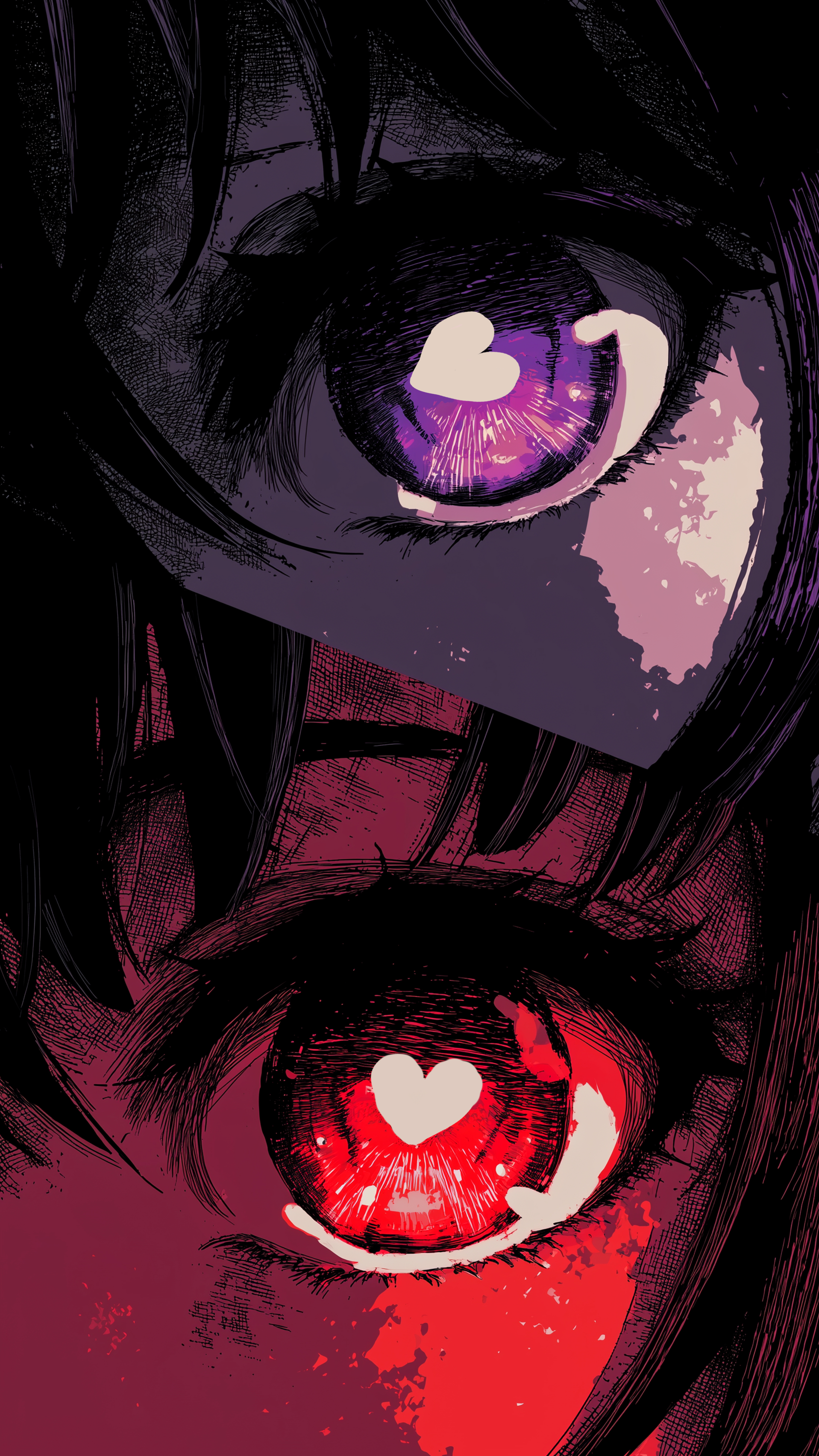 Anime Heart Eyes Wallpaper - anime wallpaper for Ghetto Wallpapers