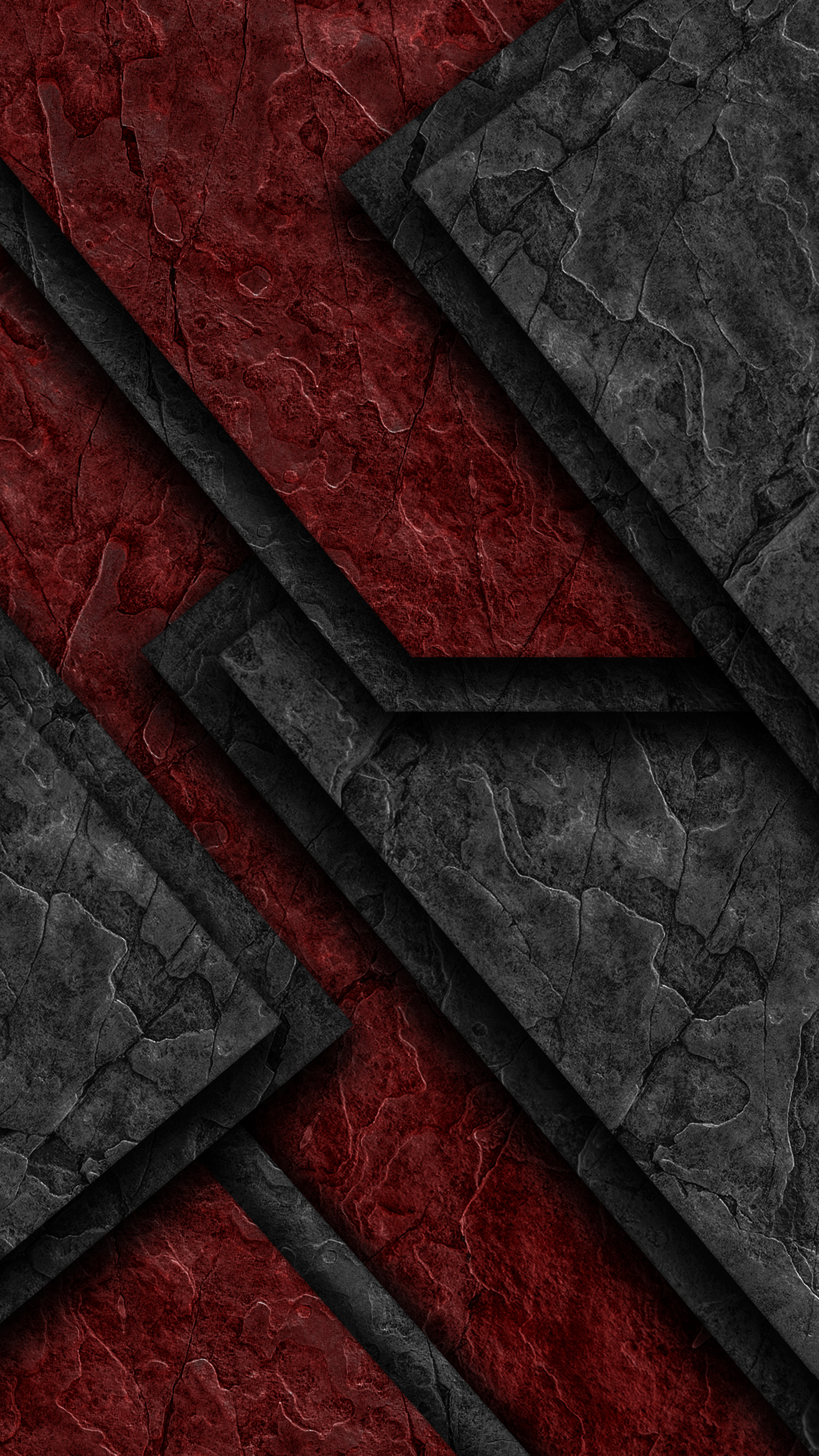 Red and Black Layers - abstract wallpaper for Ghetto Wallpapers