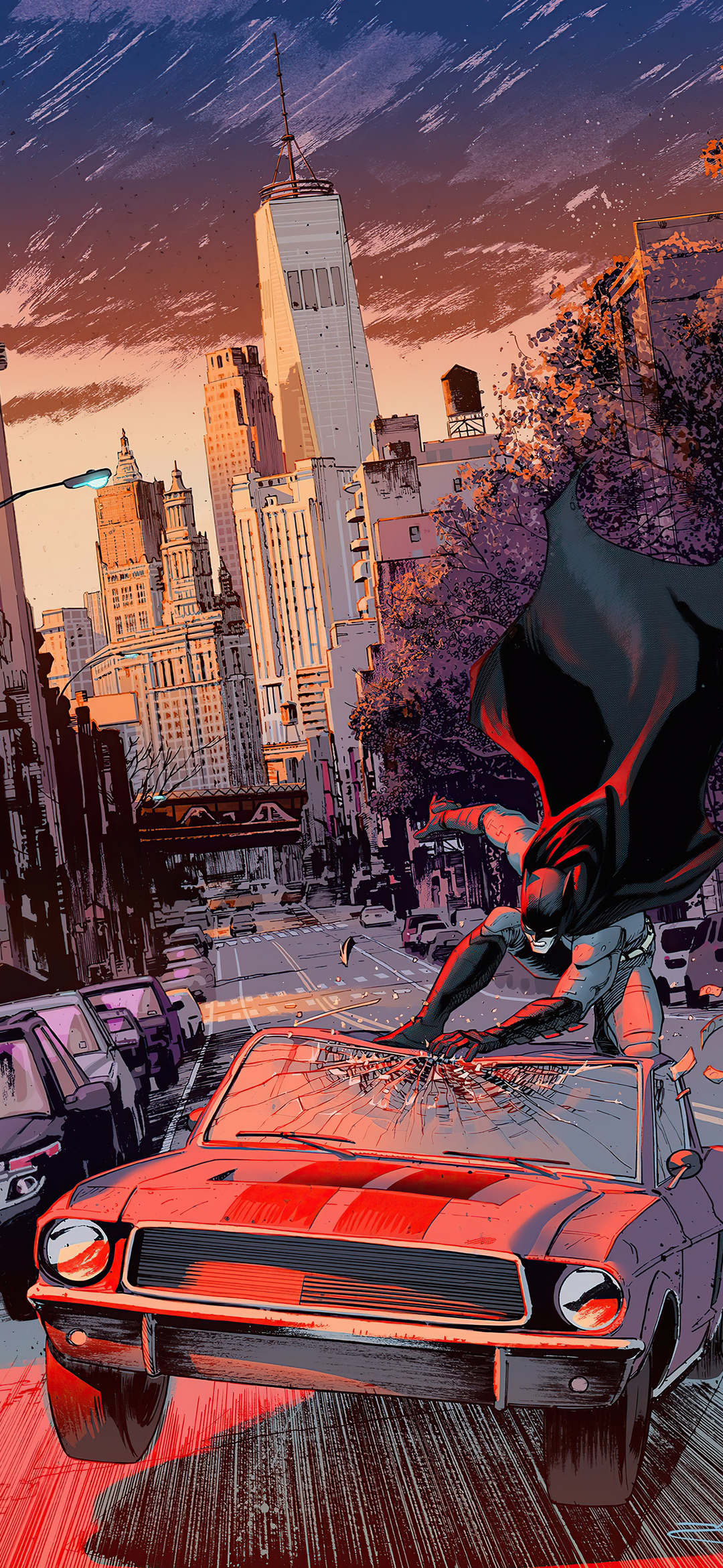 Batman Defending Gotham City - batman wallpaper for Ghetto Wallpapers