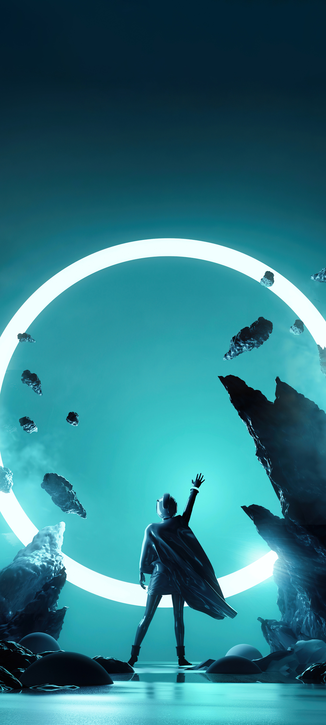 Astronaut Reaching for Light - astronaut wallpaper for Ghetto Wallpapers