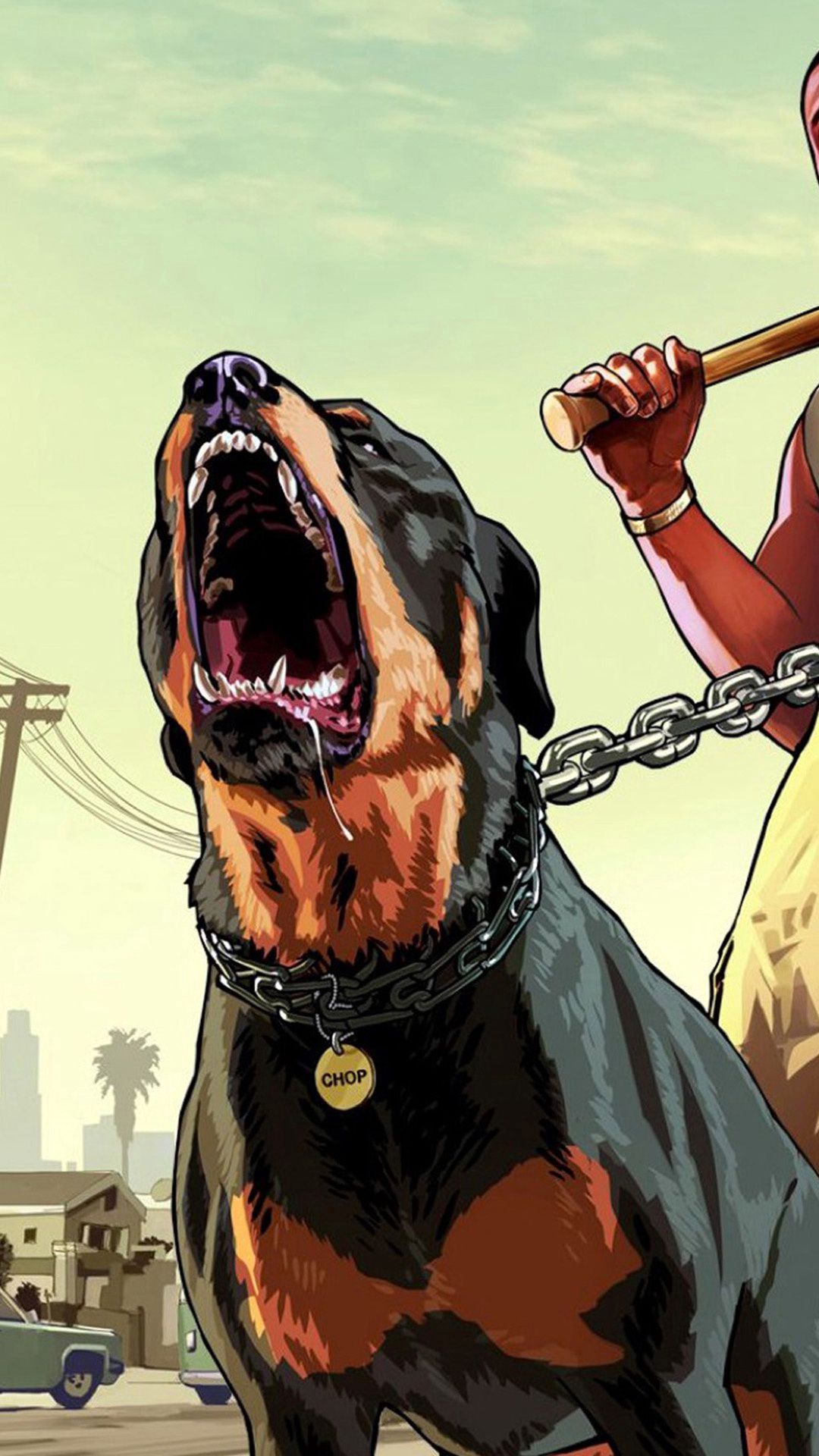 Chop the Rottweiler Wallpaper - gaming wallpaper for Ghetto Wallpapers