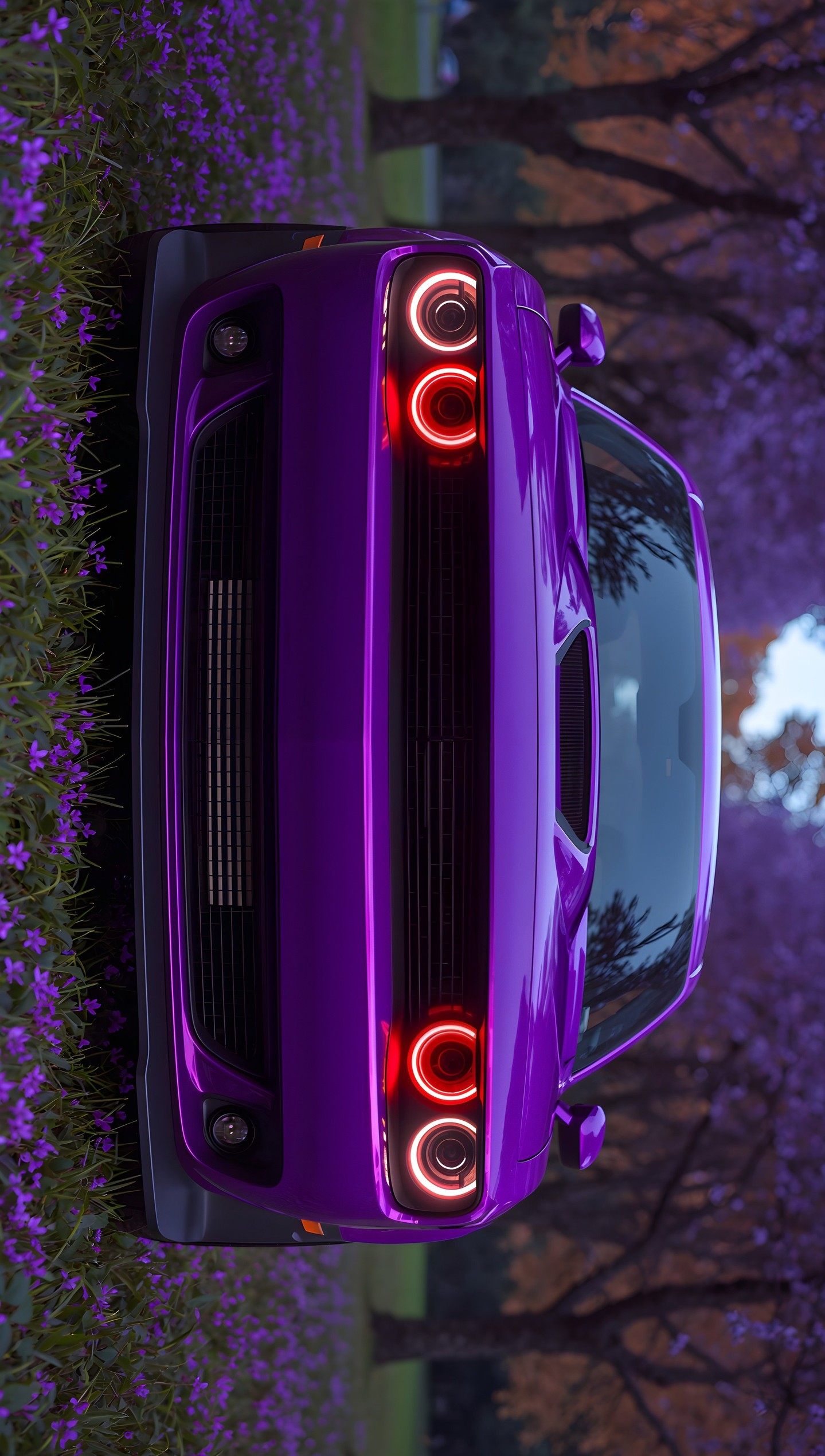 Purple Dodge Challenger Wallpaper - cars wallpaper for Ghetto Wallpapers
