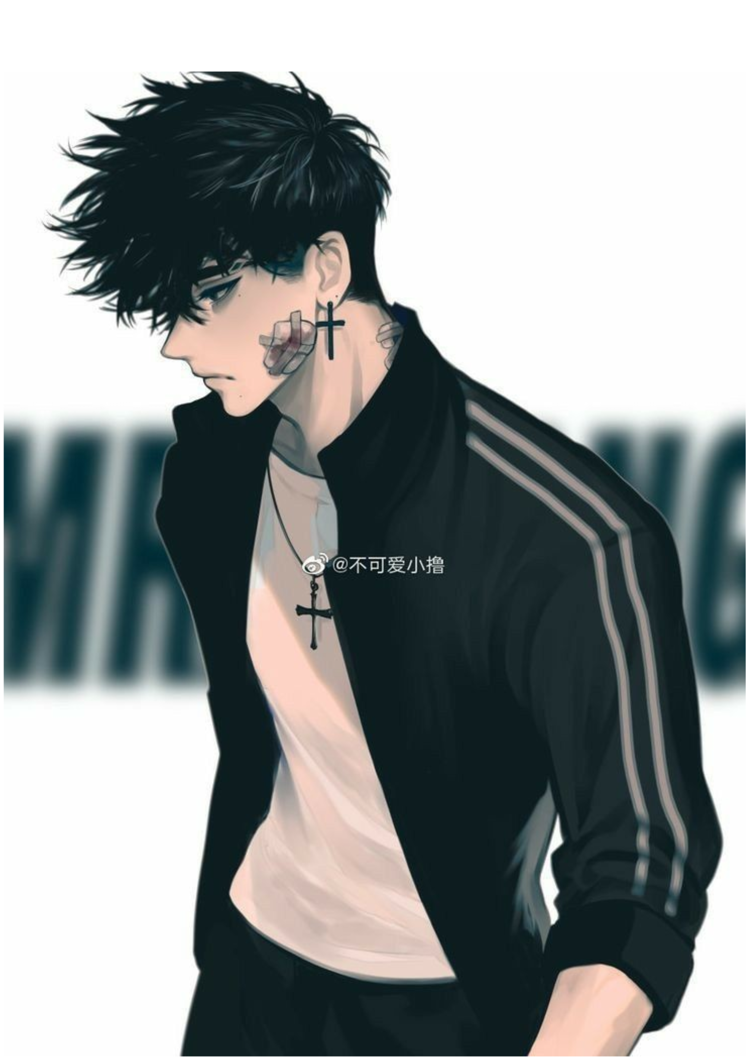 Cool Anime Boy Portrait - anime boy wallpaper for Ghetto Wallpapers