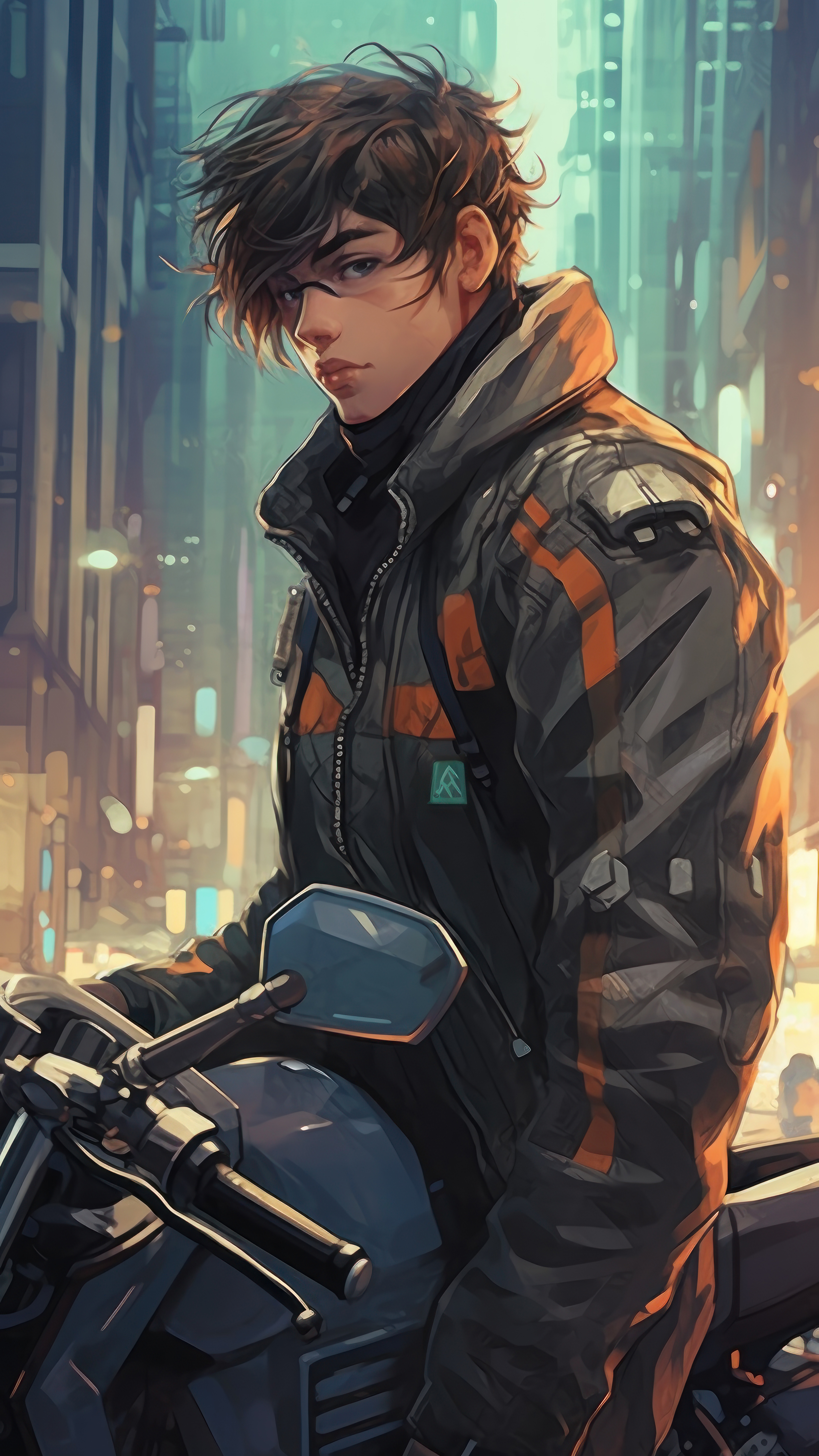 Anime Boy Urban Rider - anime boy wallpaper for Ghetto Wallpapers