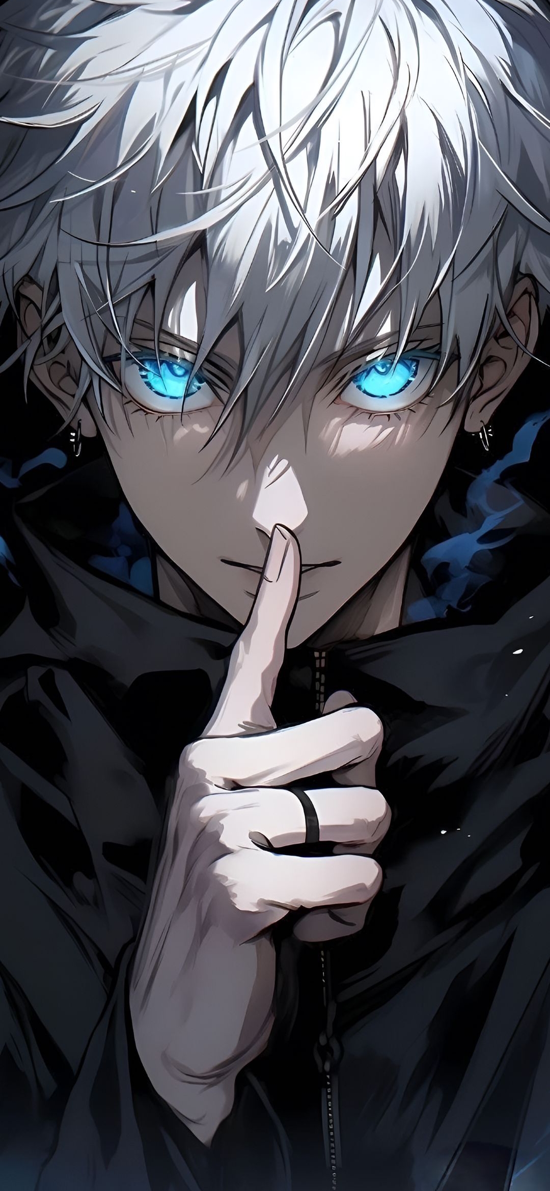 Anime Character Shushing - dope wallpaper for Ghetto Wallpapers