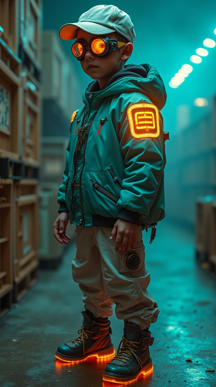 Cyberpunk Kid Explorer - cyberpunk wallpaper for Ghetto Wallpapers