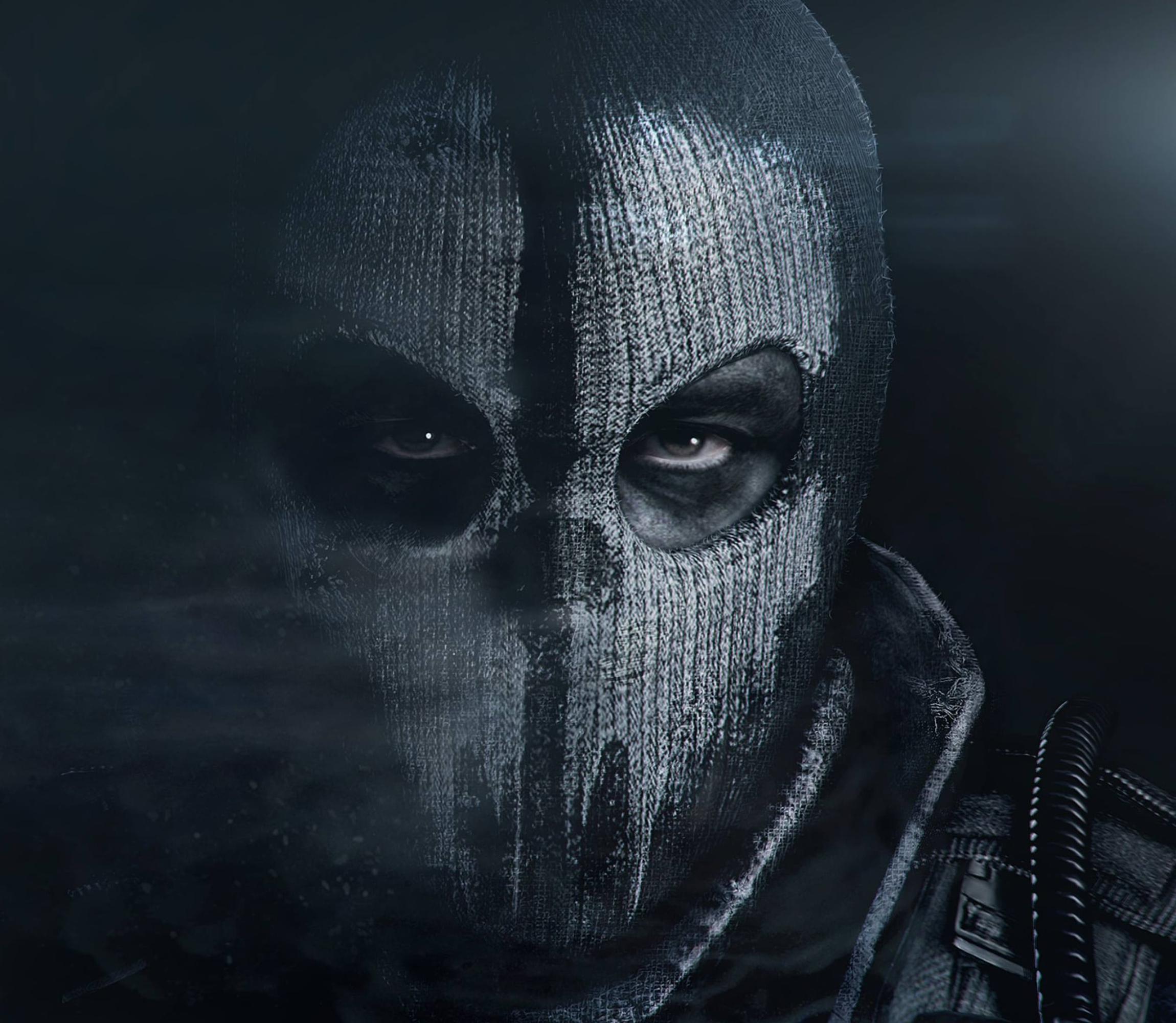 Masked Figure Portrait - gothic wallpaper for Ghetto Wallpapers