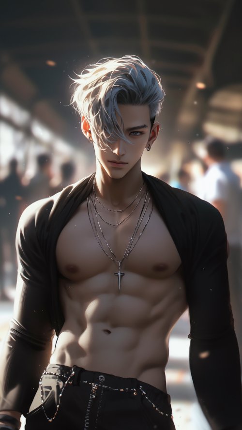 Stylish Anime Boy Portrait - anime boy Wallpaper