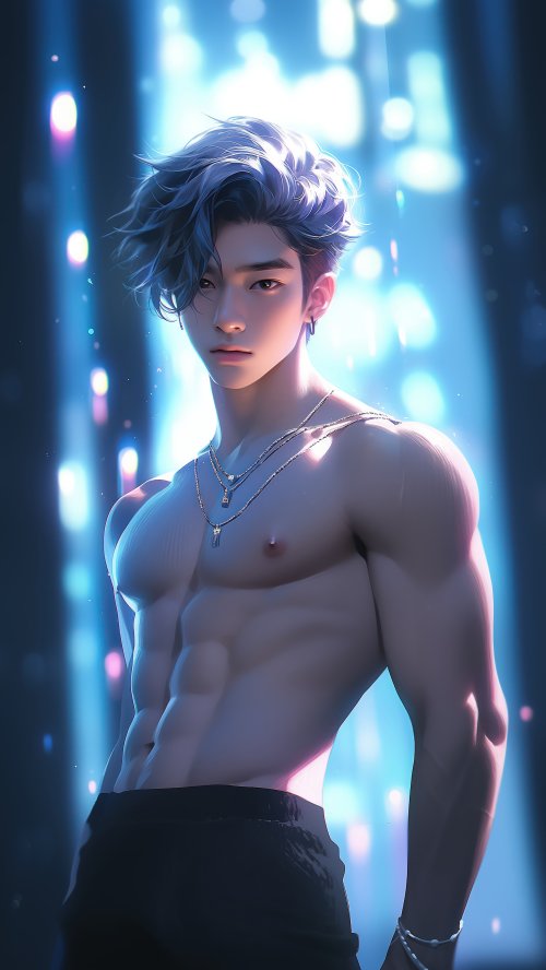 Handsome Anime Boy Portrait - anime boy Wallpaper