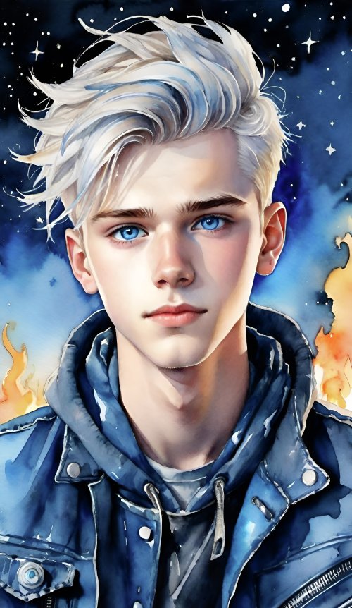 Anime Boy Blue Eyes - Related Ghetto Wallpapers wallpaper