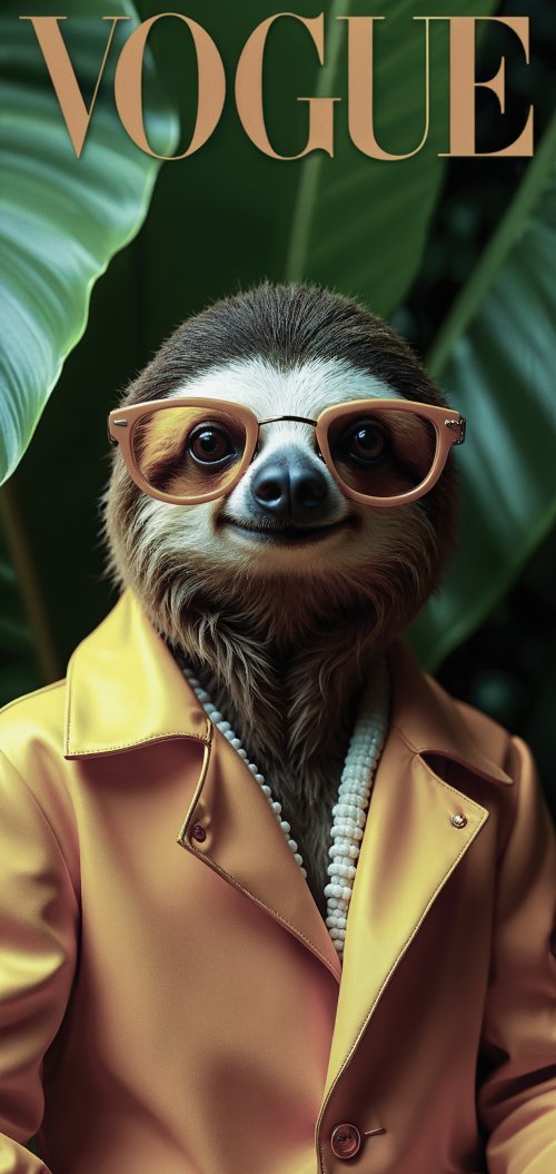 Fashionable Sloth Vogue Cover - Related Ghetto Wallpapers wallpaper