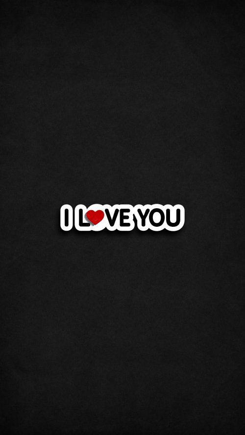 Minimal I Love You - Related Ghetto Wallpapers wallpaper