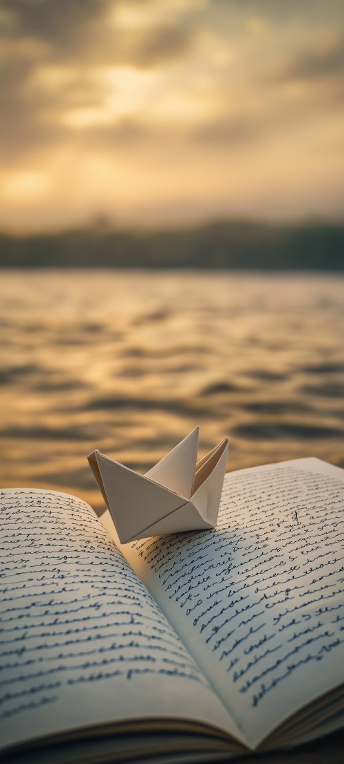 Paper Boat on Journal - Related Ghetto Wallpapers wallpaper