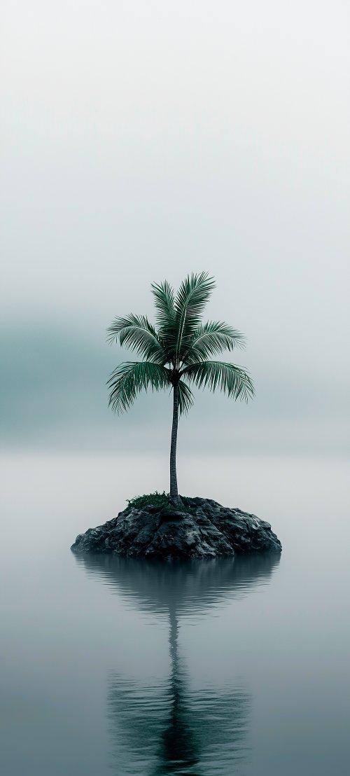 Lonely Palm Island
