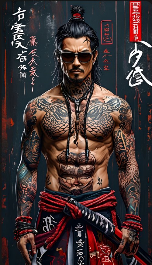 Modern Samurai Tattoo Warrior - samurai Wallpaper