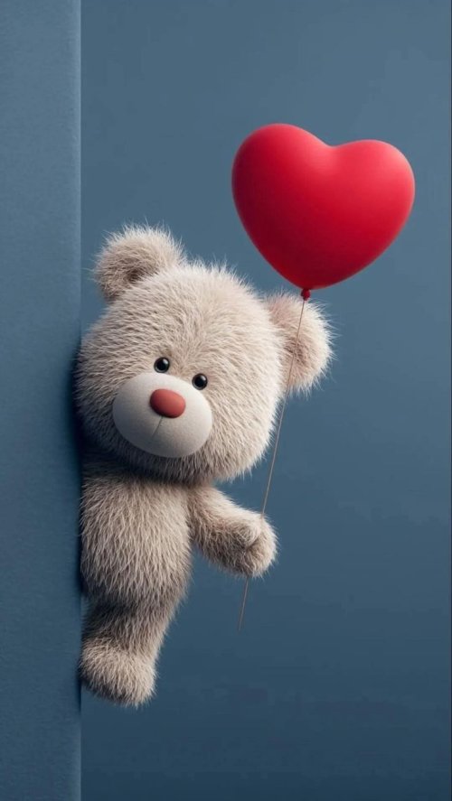 Cute Teddy Bear Balloon - cute Wallpaper