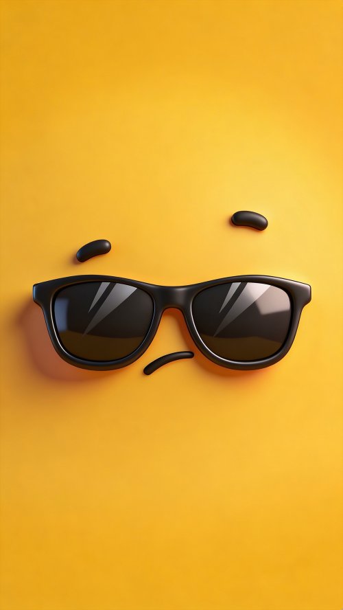 Cool Emoji Sunglasses Face