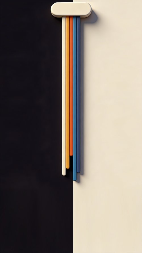Minimalist Colorful Vertical Lines - Related Ghetto Wallpapers wallpaper