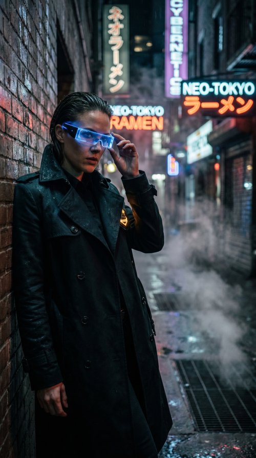 Cyberpunk Street Detective - cyberpunk Wallpaper