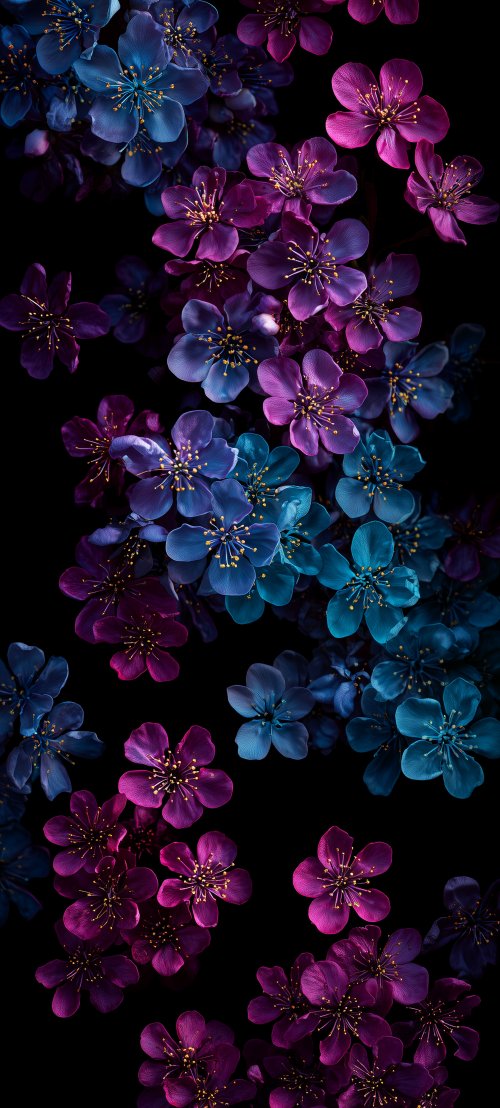 Neon Floral Bloom Wallpaper - Related Ghetto Wallpapers wallpaper