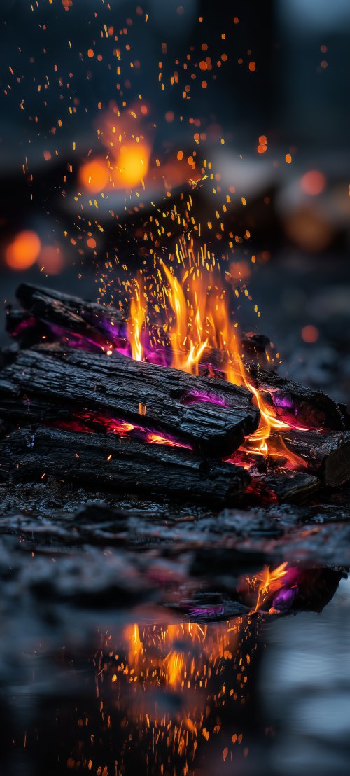Glowing Embers Fire Wallpaper - Related Ghetto Wallpapers wallpaper
