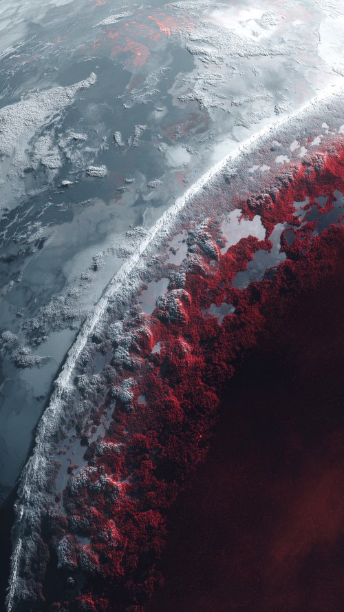 Red Planet Surface View