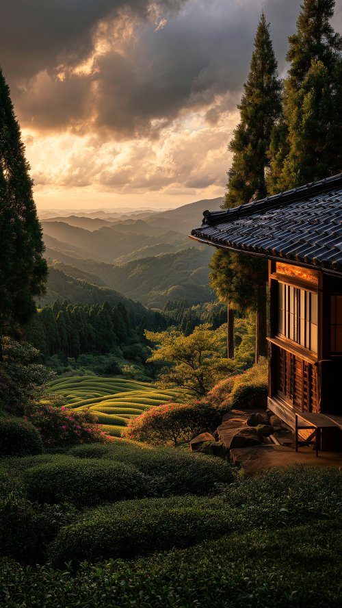 Serene Mountain Tea House
