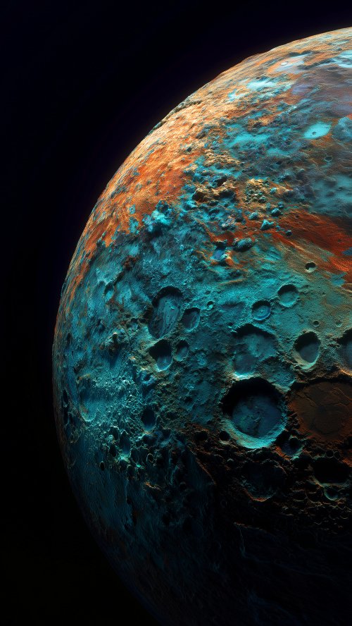 Vibrant Textured Alien Planet - Related Ghetto Wallpapers wallpaper