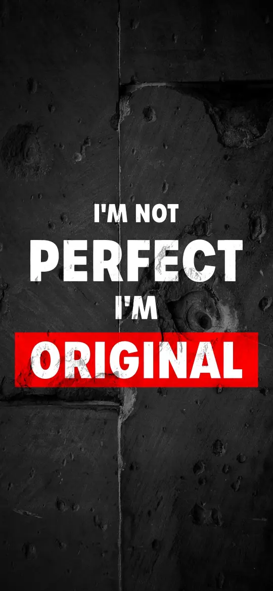 Originality Rocks Wallpaper